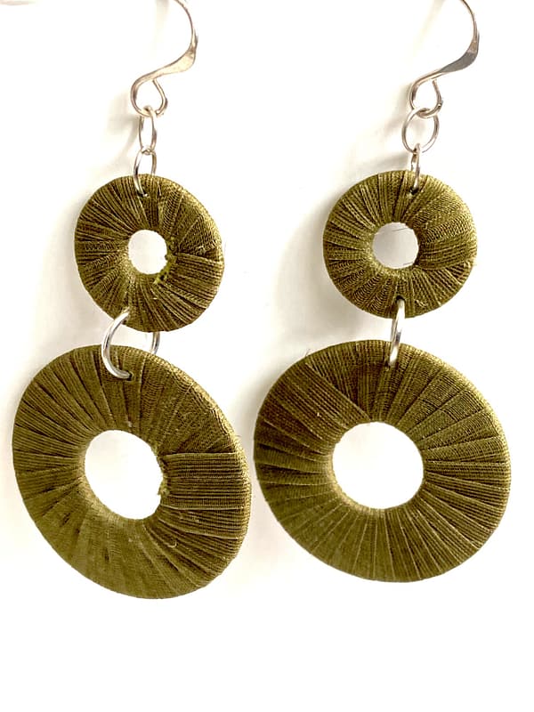 double hoops earrings